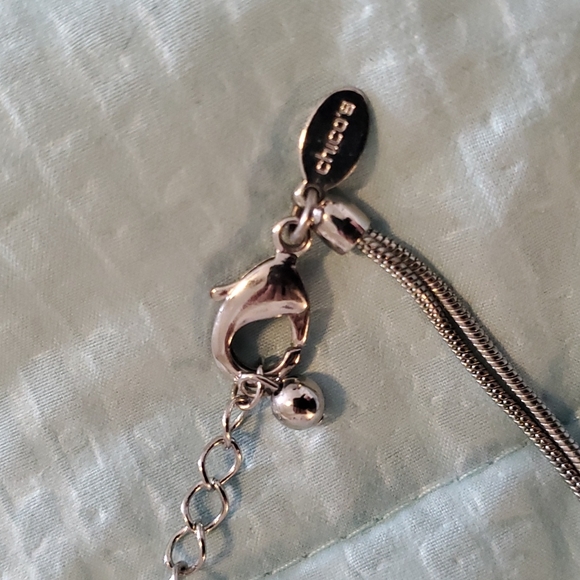 Chico Zebra Pattern Silver & Black Adjustable Necklace - Picture 4 of 4